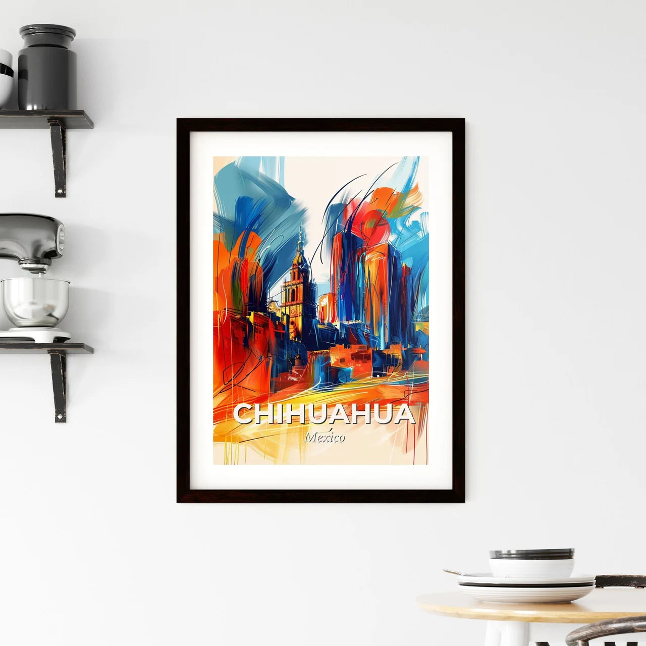 Vibrant Chihuahua, Mexico Framed Print