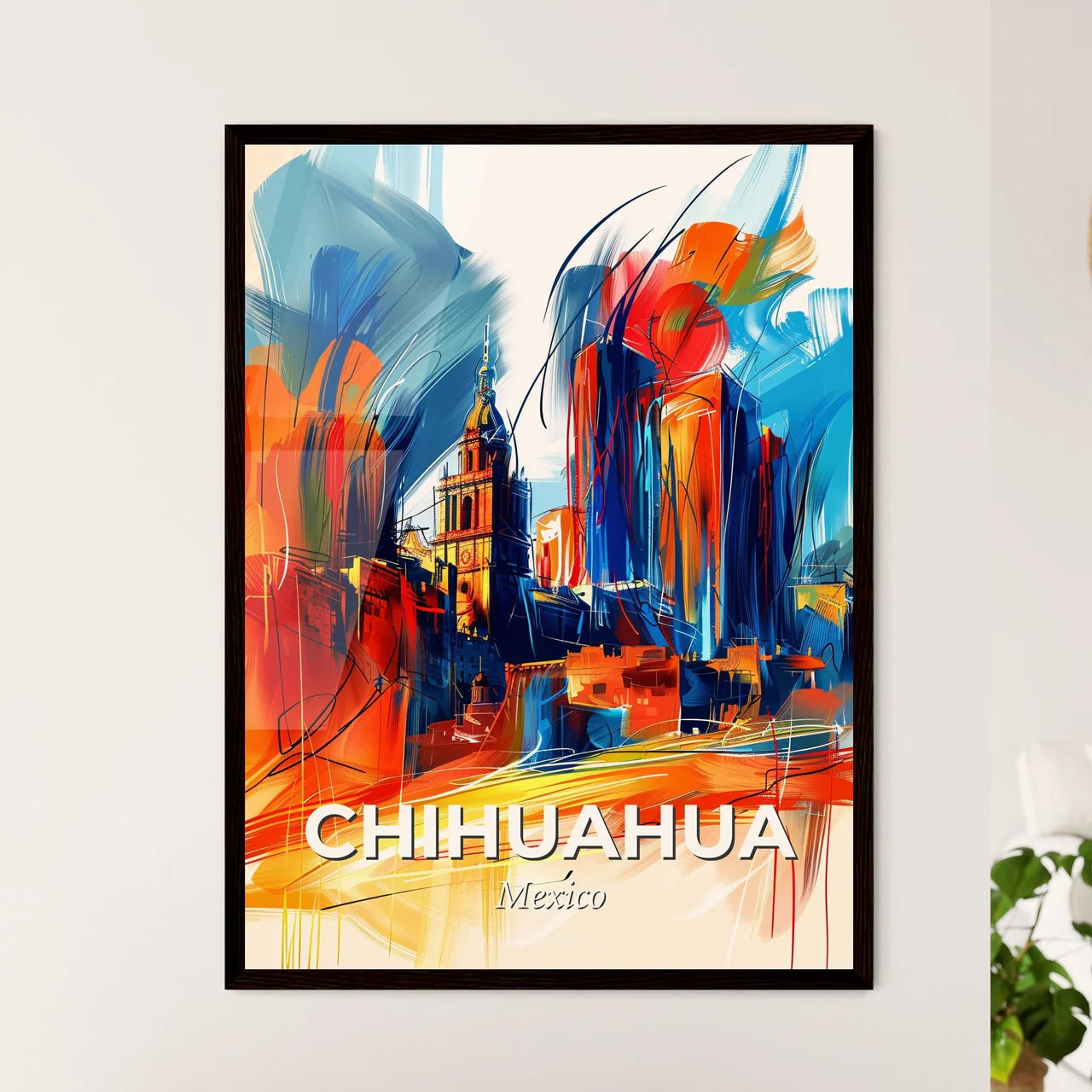 Vibrant Chihuahua, Mexico Art Print