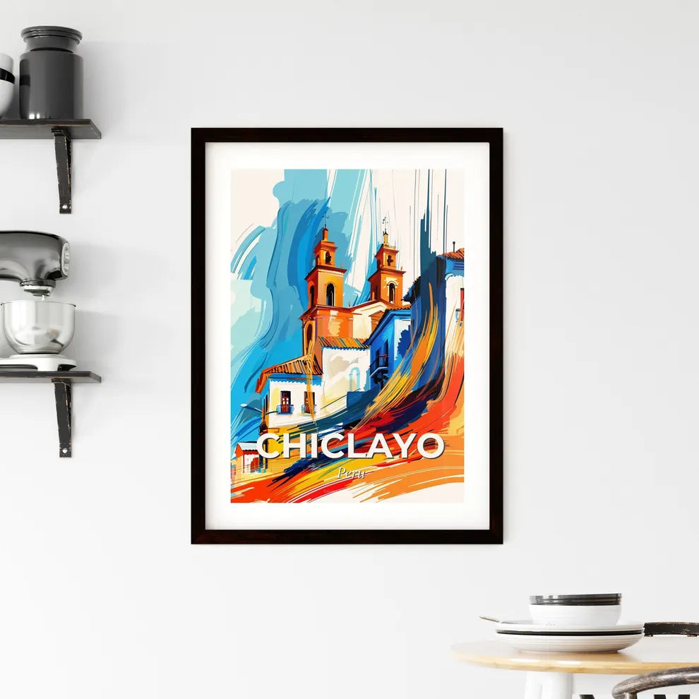 Vibrant Chiclayo, Peru Framed Print