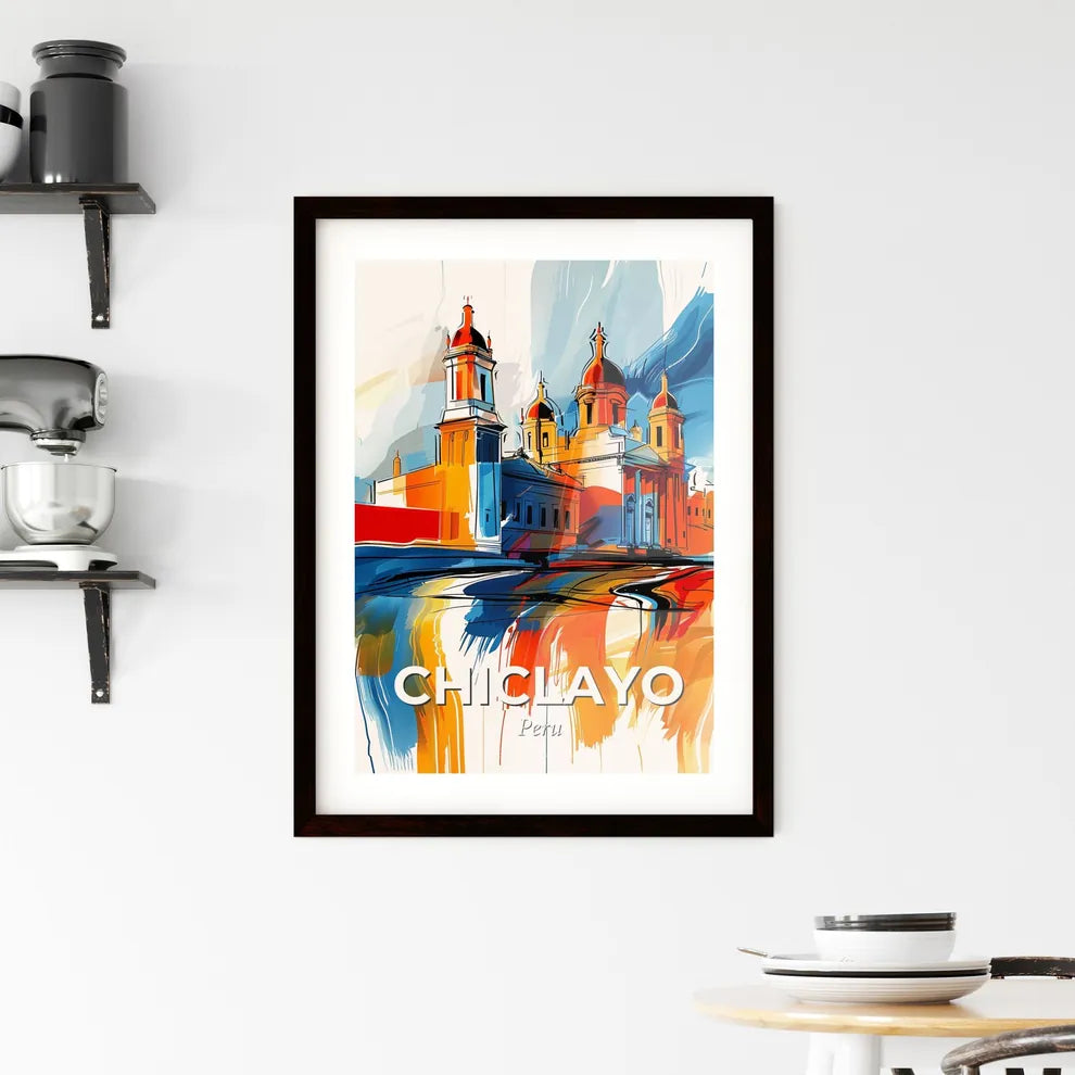 Vibrant Chiclayo, Peru Framed Print