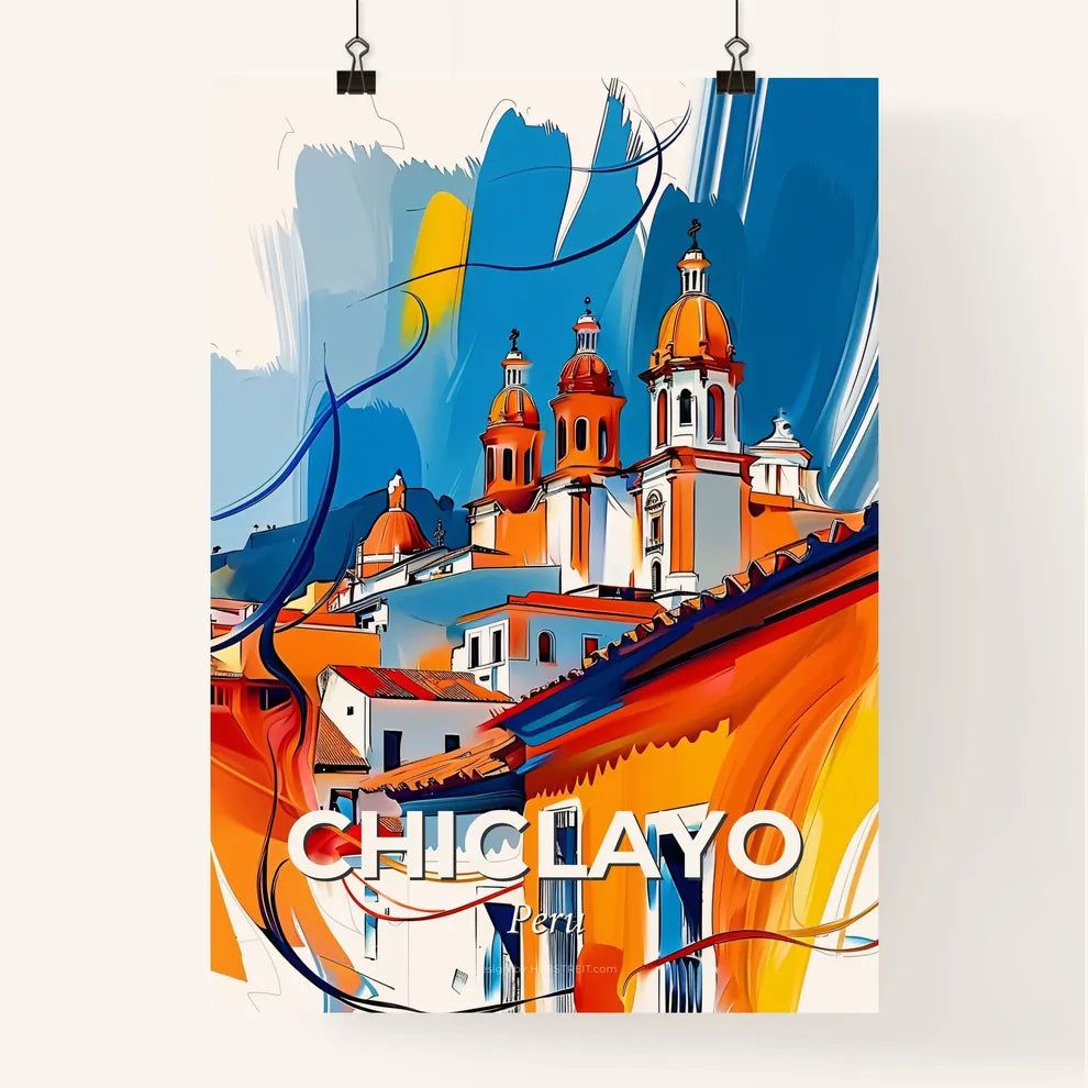 Vibrant Chiclayo, Peru Poster