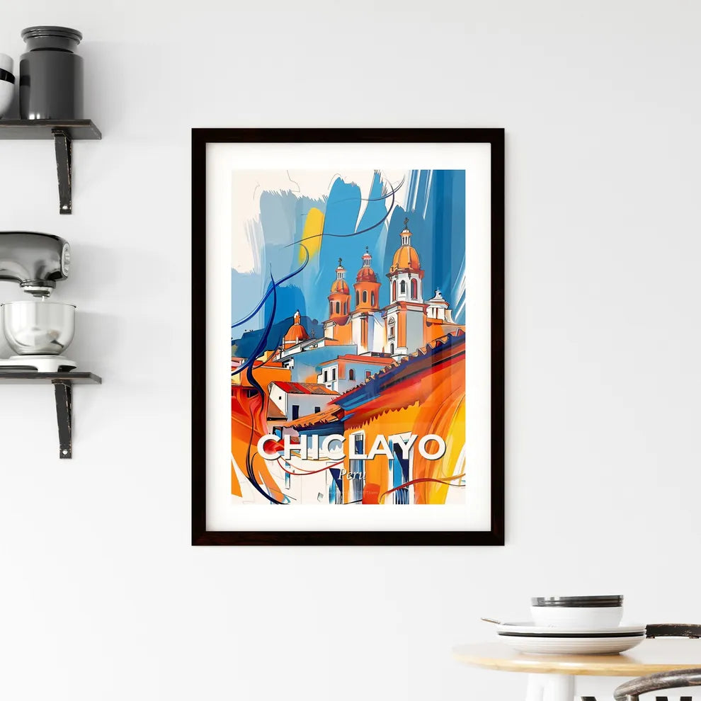 Vibrant Chiclayo, Peru Framed Print