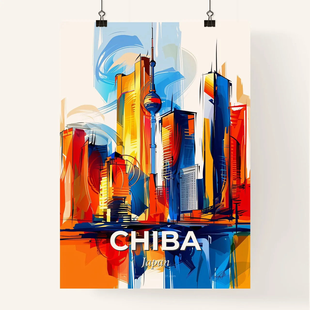Vibrant Chiba, Japan Poster