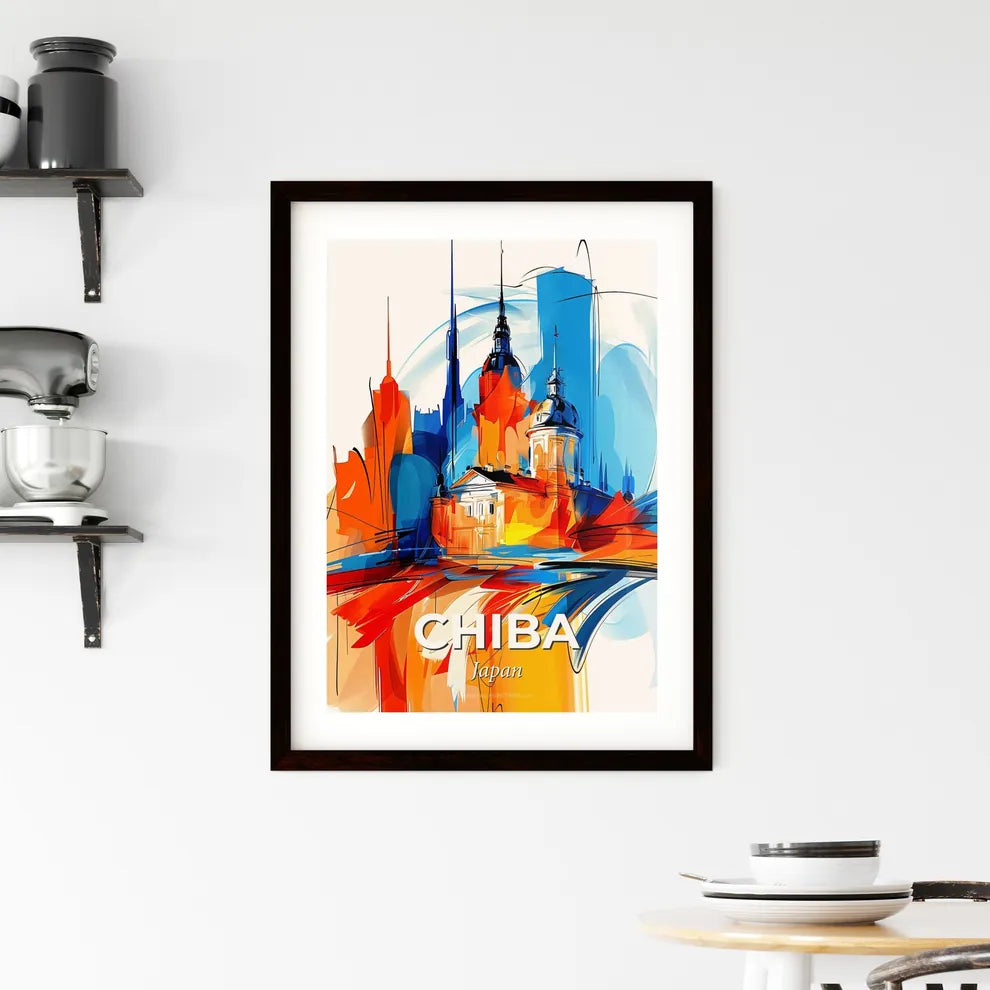 Vibrant Chiba, Japan Framed Print