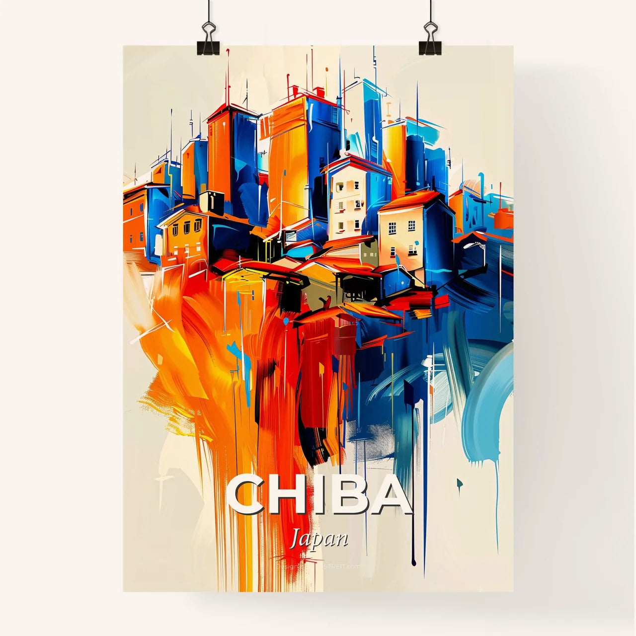 Vibrant Chiba, Japan Poster