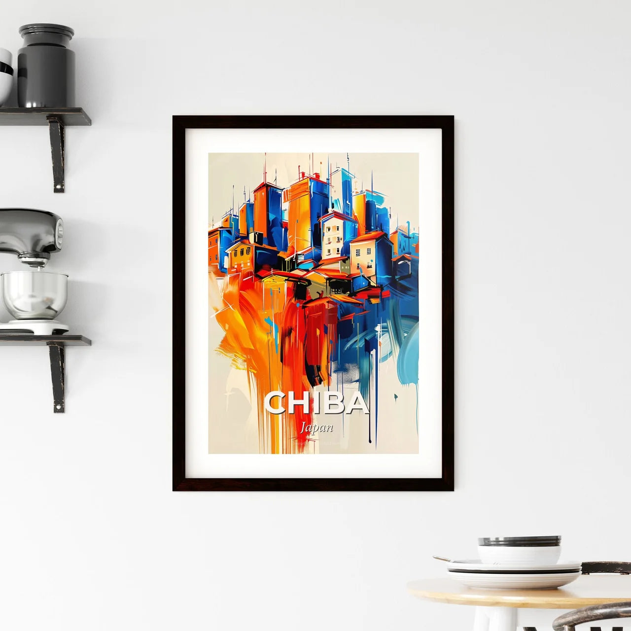 Vibrant Chiba, Japan Framed Print