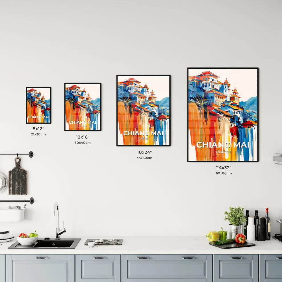 Vibrant Chiang Mai, Thailand Kitchen Art