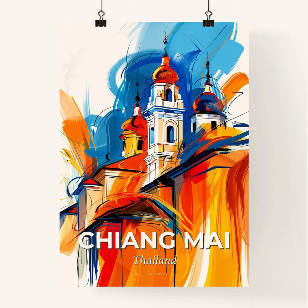 Vibrant Chiang Mai, Thailand Poster