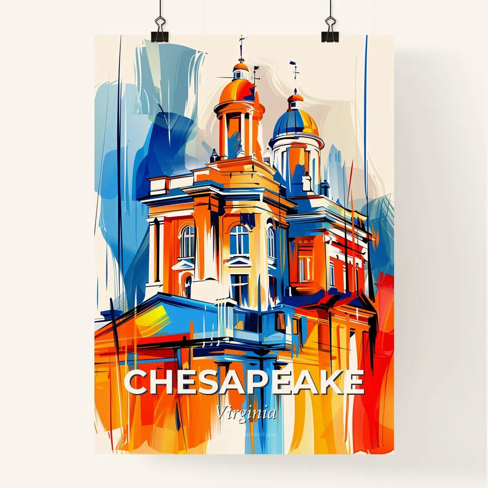 Vibrant Chesapeake, Virginia Poster