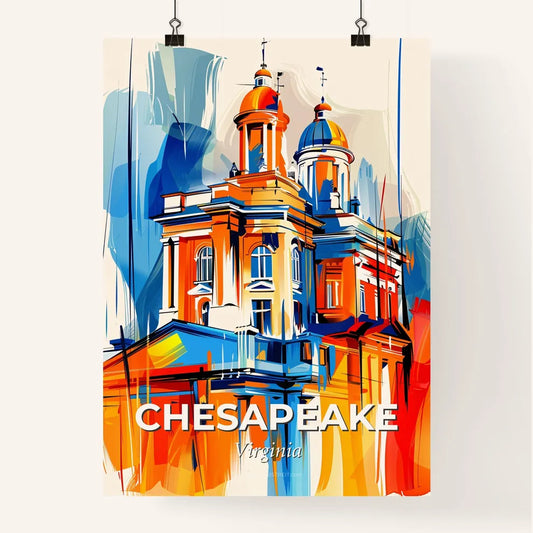 Vibrant Chesapeake, Virginia Poster