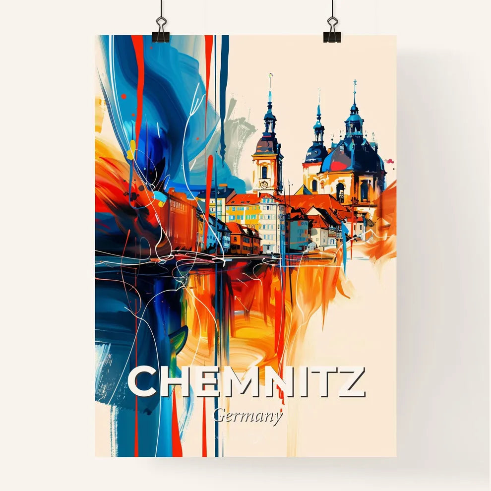 Vibrant Chemnitz, Germany Poster