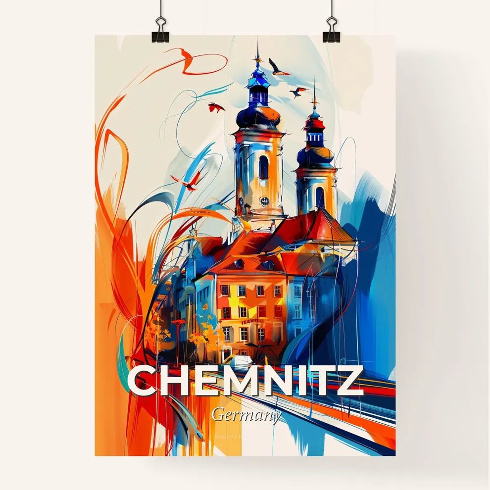 Vibrant Chemnitz, Germany Poster