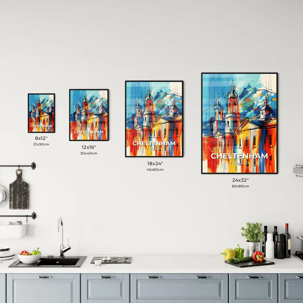 Vibrant Cheltenham, England Kitchen Art