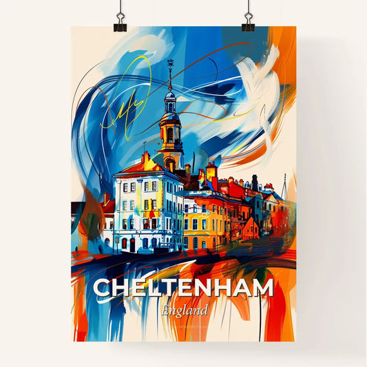 Vibrant Cheltenham, England Poster