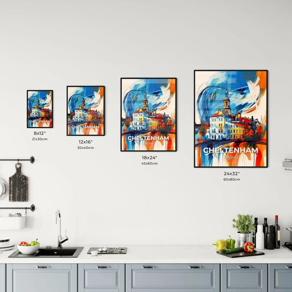 Vibrant Cheltenham, England Kitchen Art