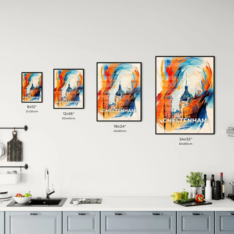Vibrant Cheltenham, England Kitchen Art