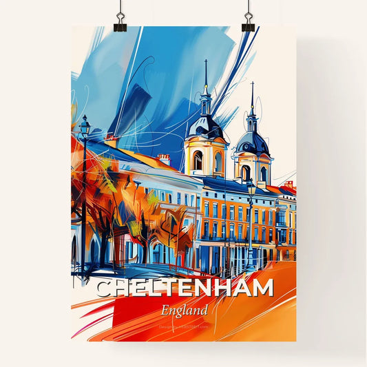 Vibrant Cheltenham, England Poster