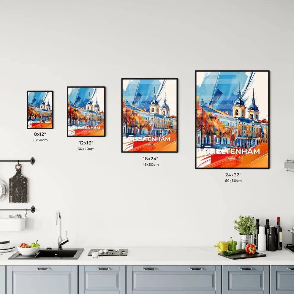 Vibrant Cheltenham, England Kitchen Art