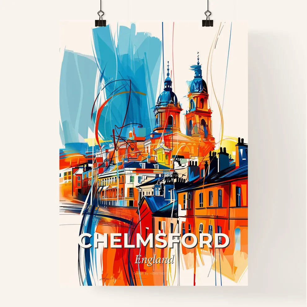Vibrant Chelmsford, England Poster