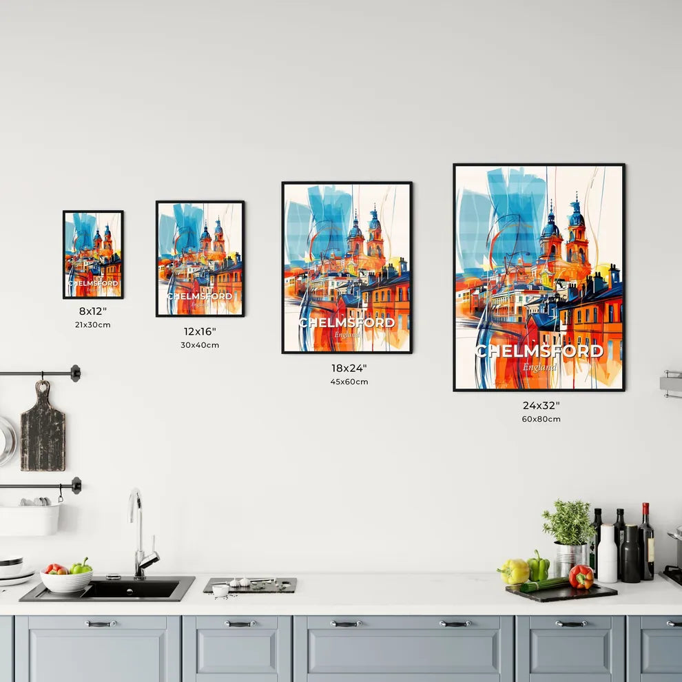Vibrant Chelmsford, England Kitchen Art