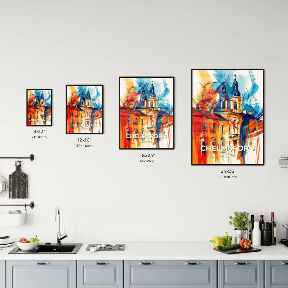Vibrant Chelmsford, England Kitchen Art