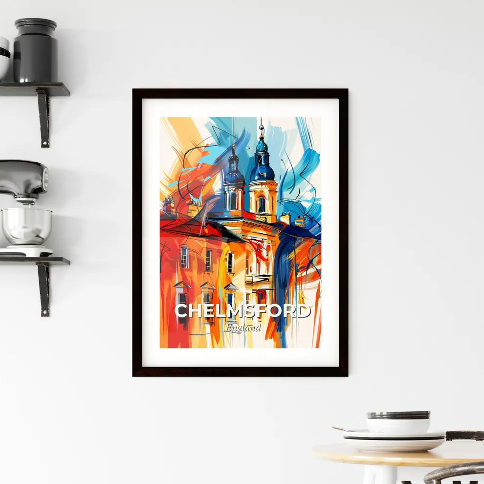 Vibrant Chelmsford, England Framed Print