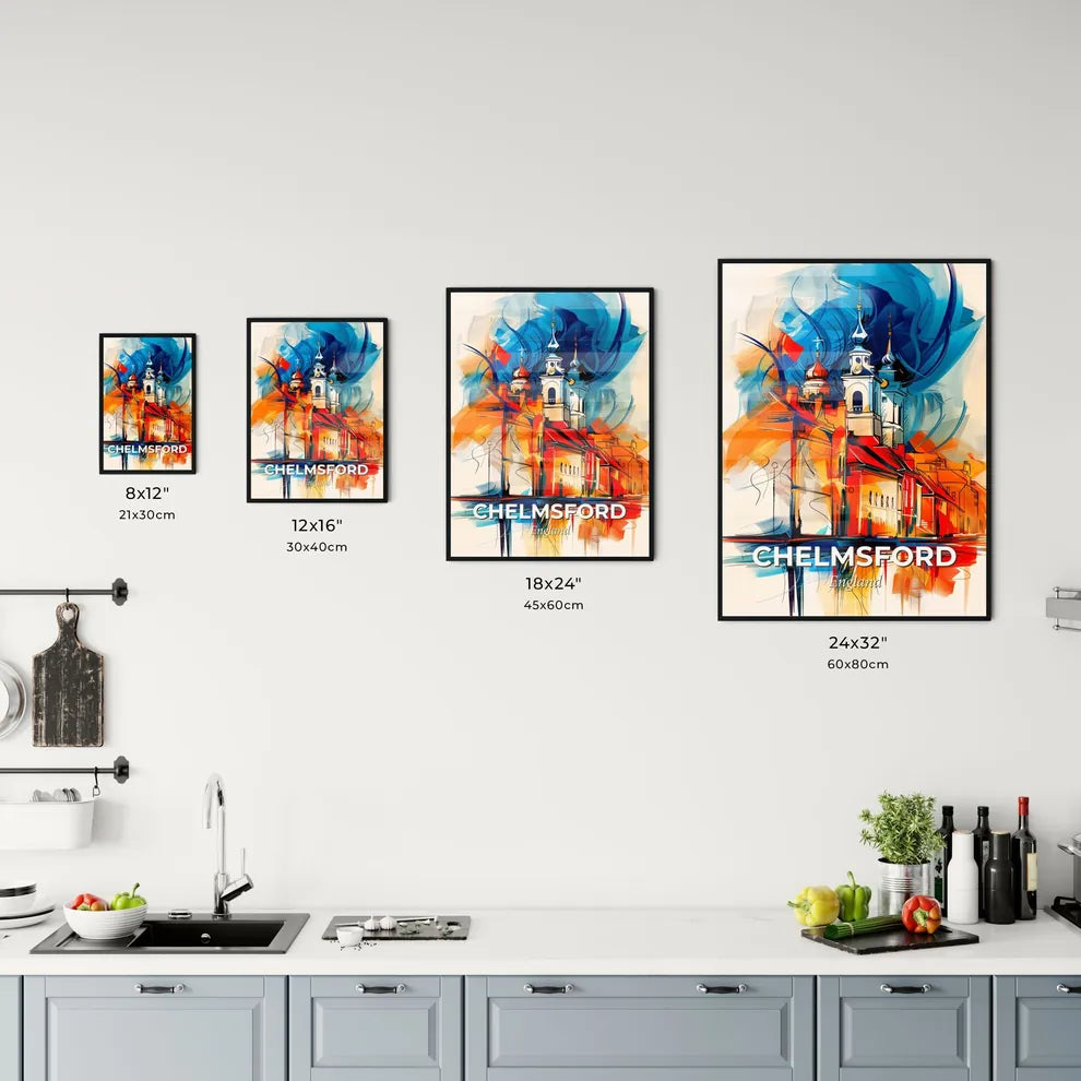 Vibrant Chelmsford, England Kitchen Art