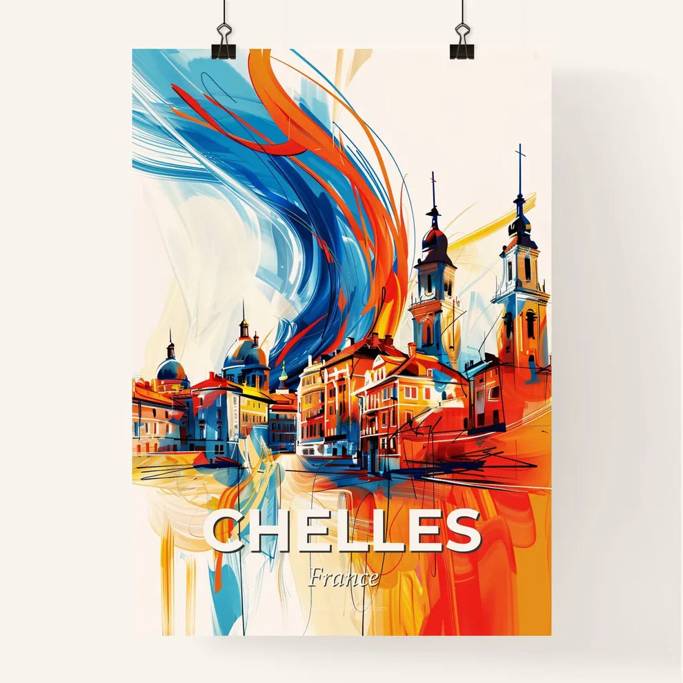 Vibrant Chelles, France Poster