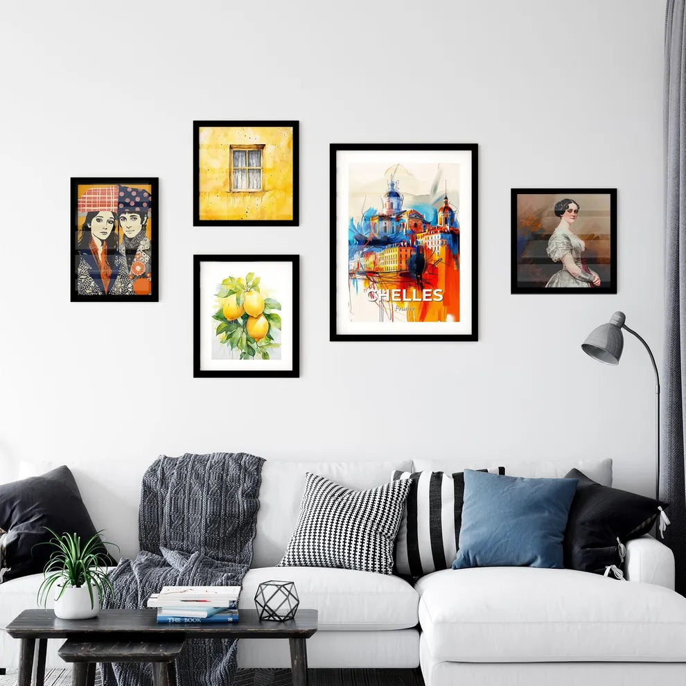 Vibrant Chelles, France Wall Art Collection