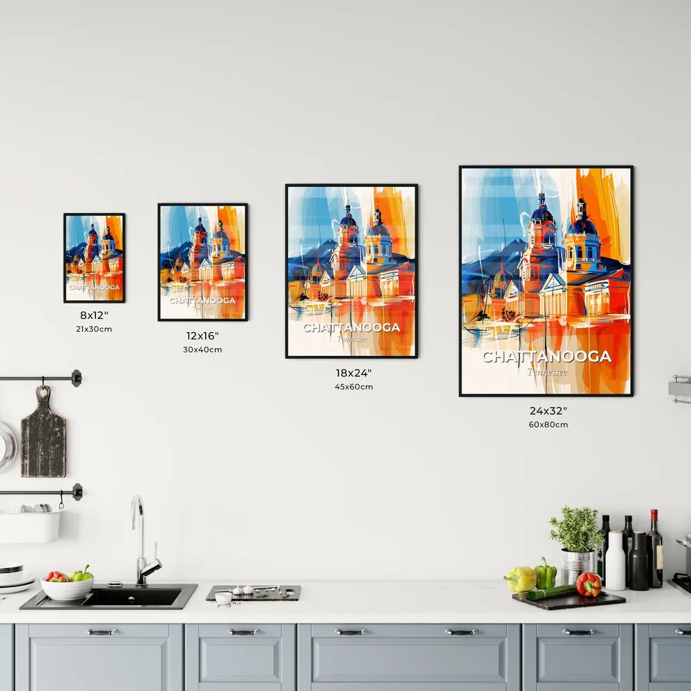 Vibrant Chattanooga, Tennessee Kitchen Art