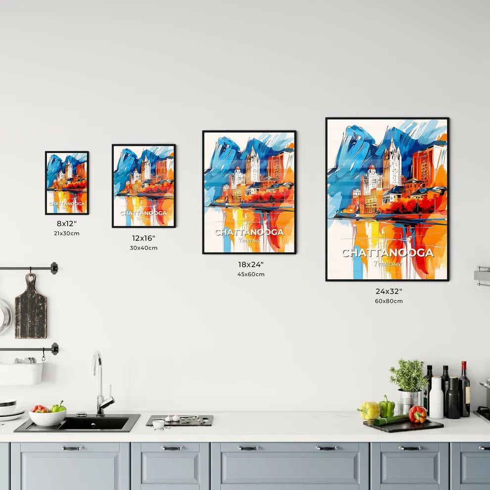 Vibrant Chattanooga, Tennessee Kitchen Art