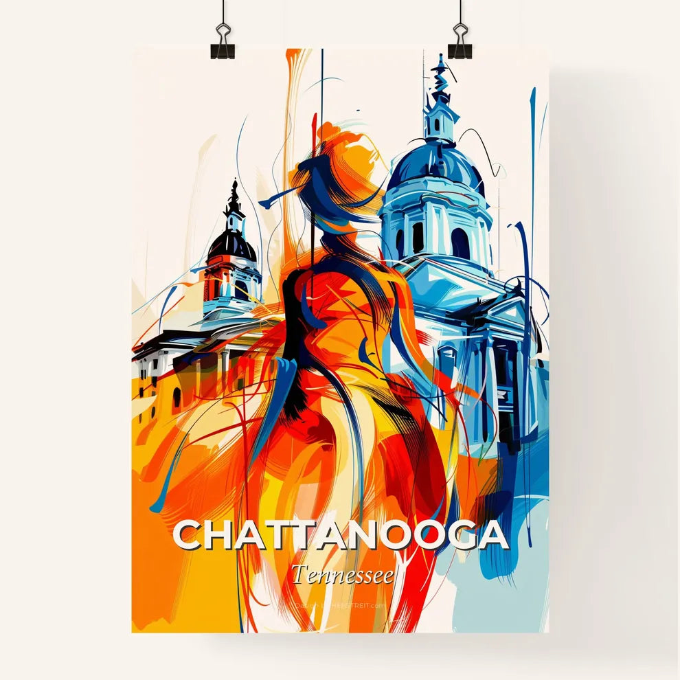 Vibrant Chattanooga, Tennessee Poster