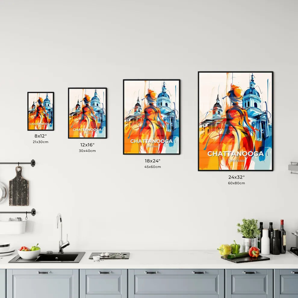 Vibrant Chattanooga, Tennessee Kitchen Art