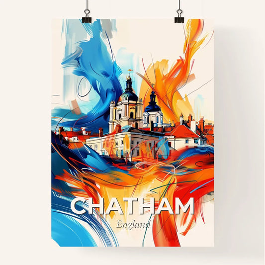 Vibrant Chatham, England Poster