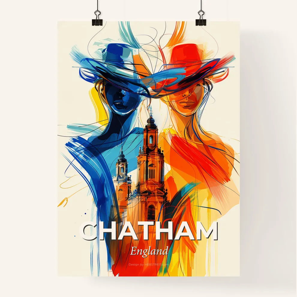 Vibrant Chatham, England Poster