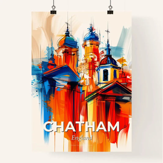 Vibrant Chatham, England Poster