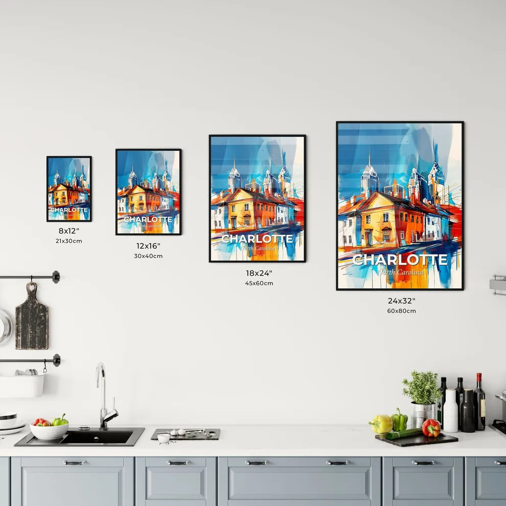 Vibrant Charlotte, North Carolina Kitchen Art