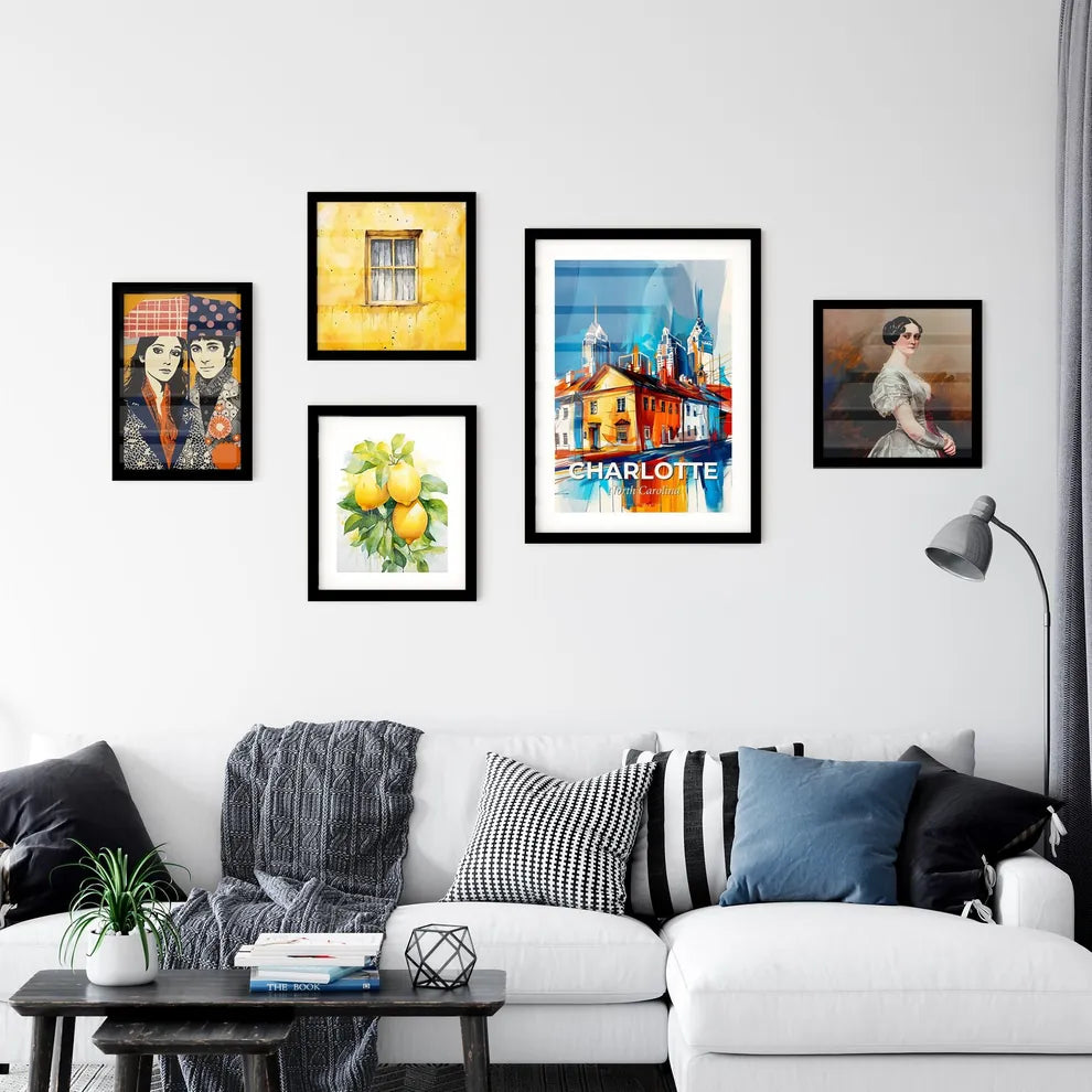 Vibrant Charlotte, North Carolina Wall Art Collection