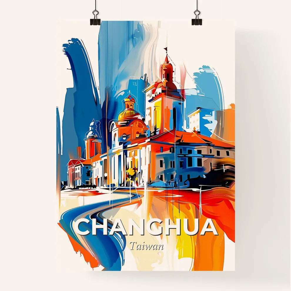 Vibrant Changhua, Taiwan Poster