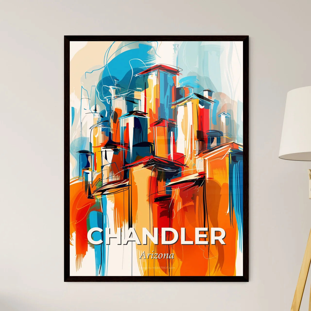 Vibrant Chandler, Arizona Art Print