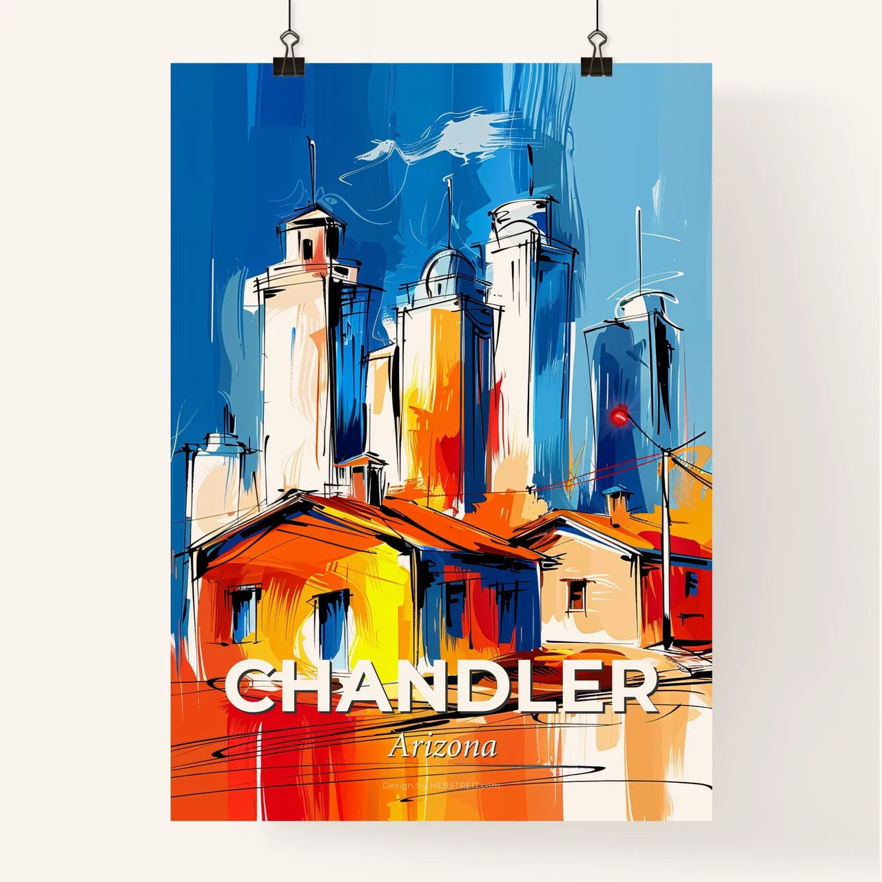 Vibrant Chandler, Arizona Poster