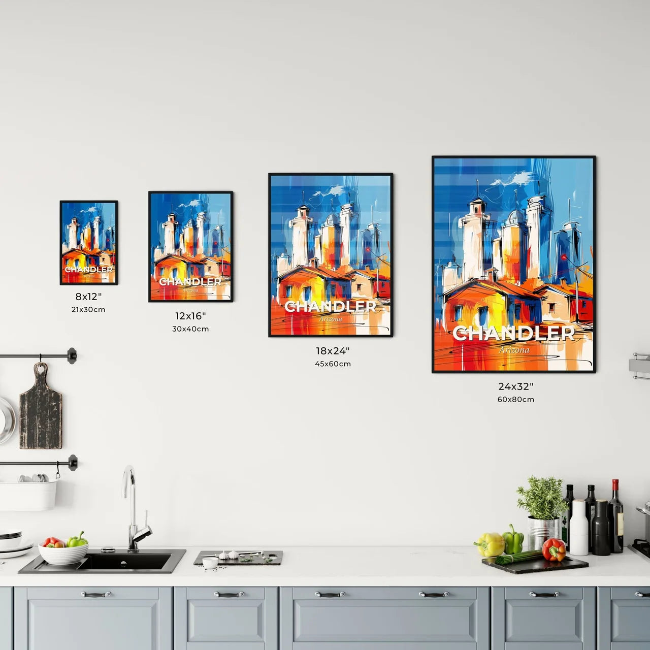 Vibrant Chandler, Arizona Kitchen Art