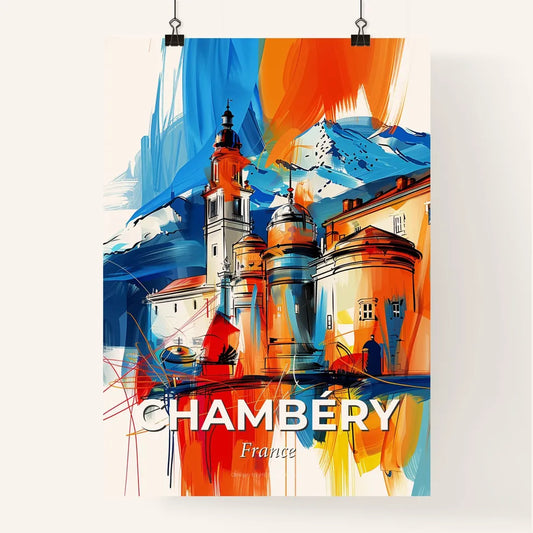Vibrant Chambéry, France Poster