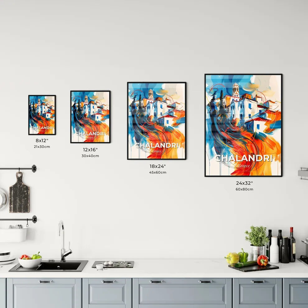 Vibrant Chalandri, Greece Kitchen Art