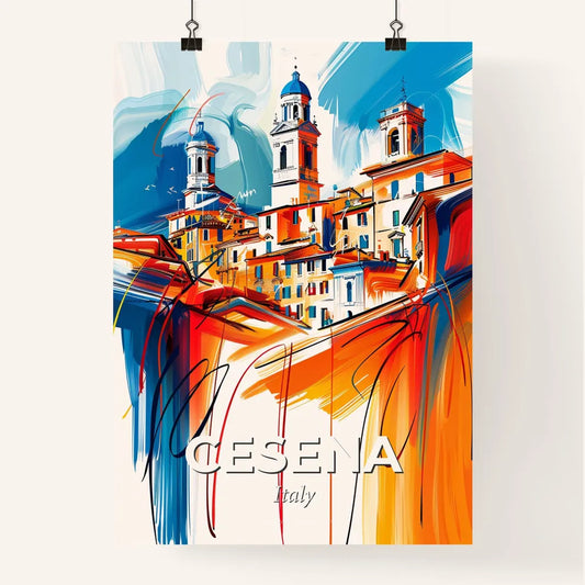 Vibrant Cesena, Italy Poster