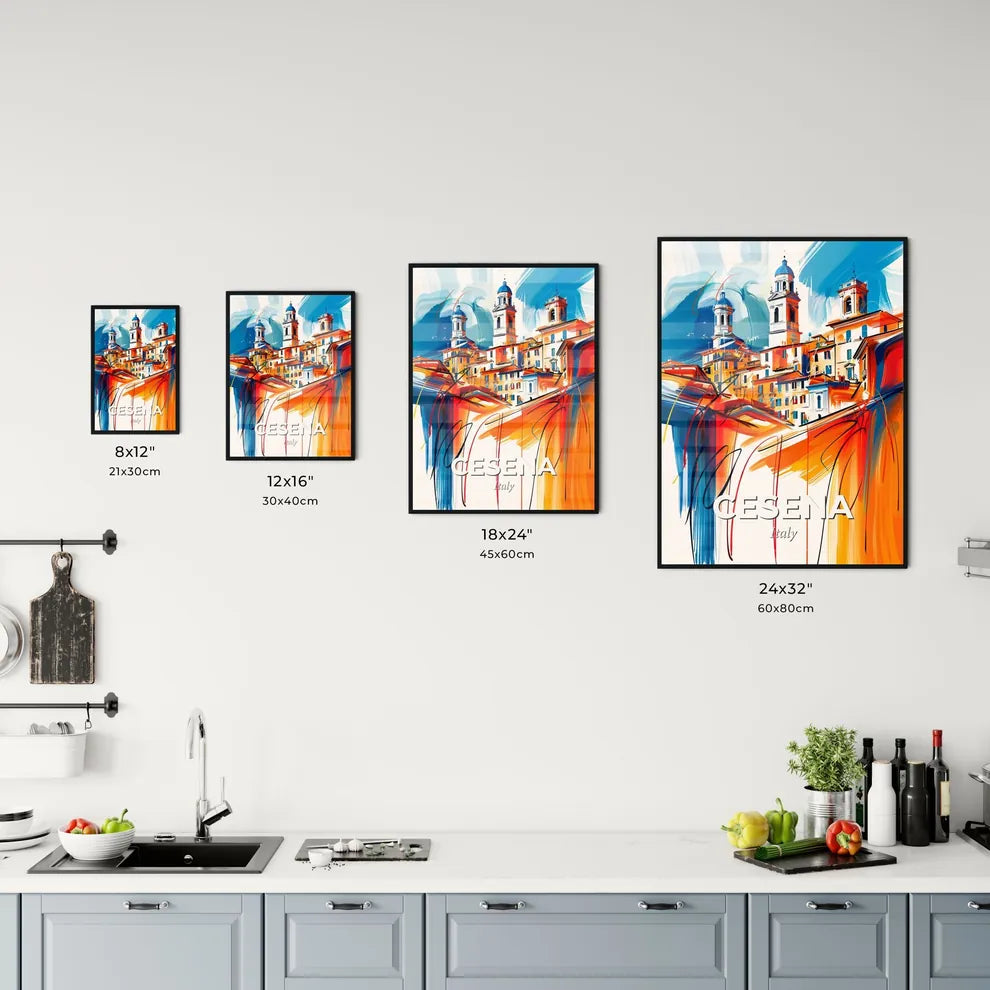 Vibrant Cesena, Italy Kitchen Art