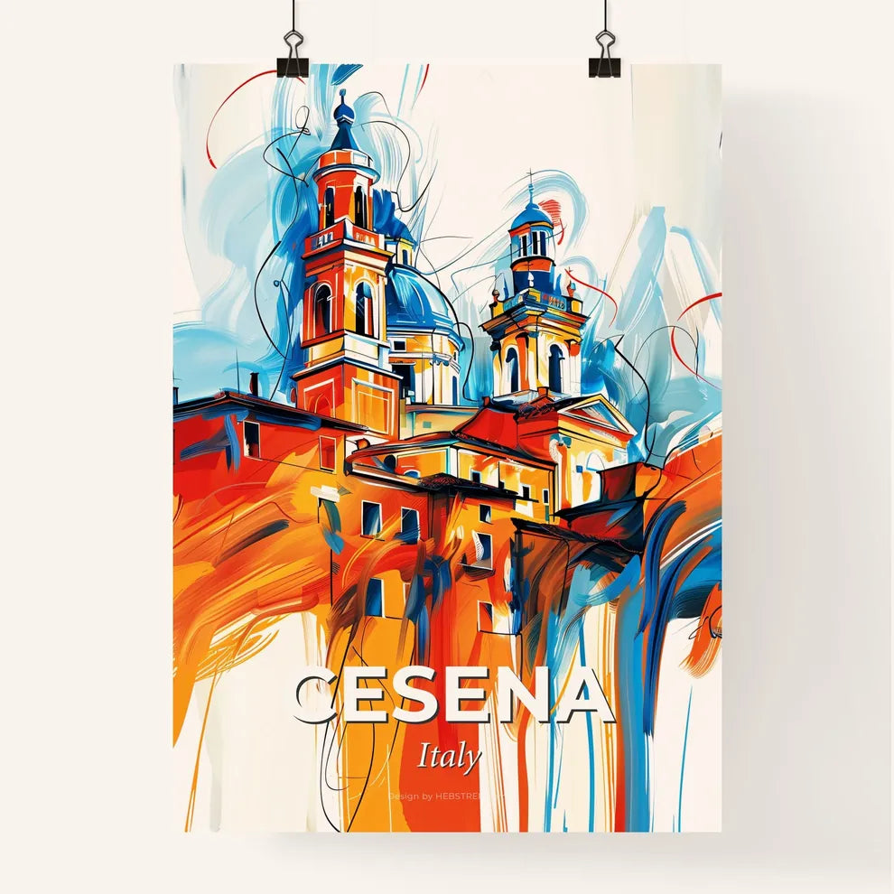 Vibrant Cesena, Italy Poster