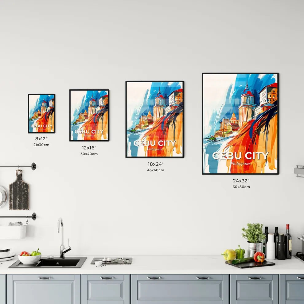 Vibrant Cebu City, Philippines Kitchen Art