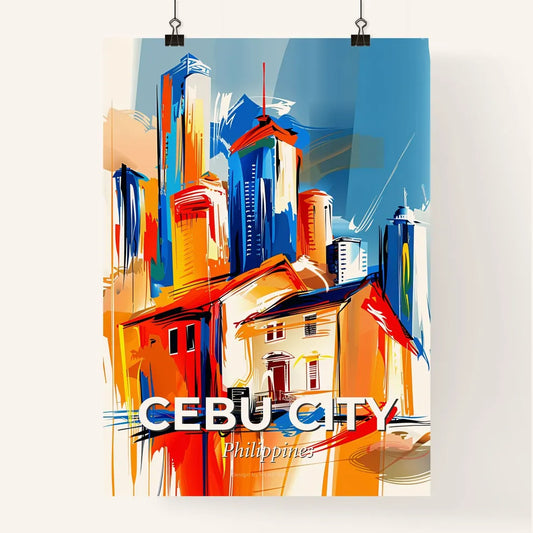 Vibrant Cebu City, Philippines Poster