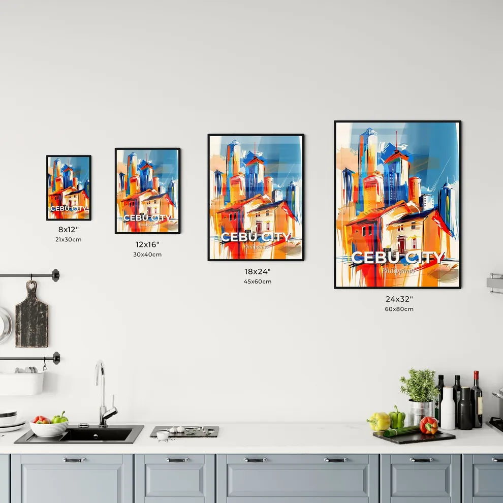 Vibrant Cebu City, Philippines Kitchen Art